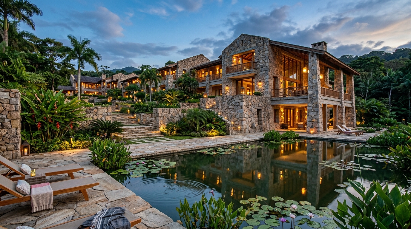 Natural Stonework across Sectors - Lemurian Designers