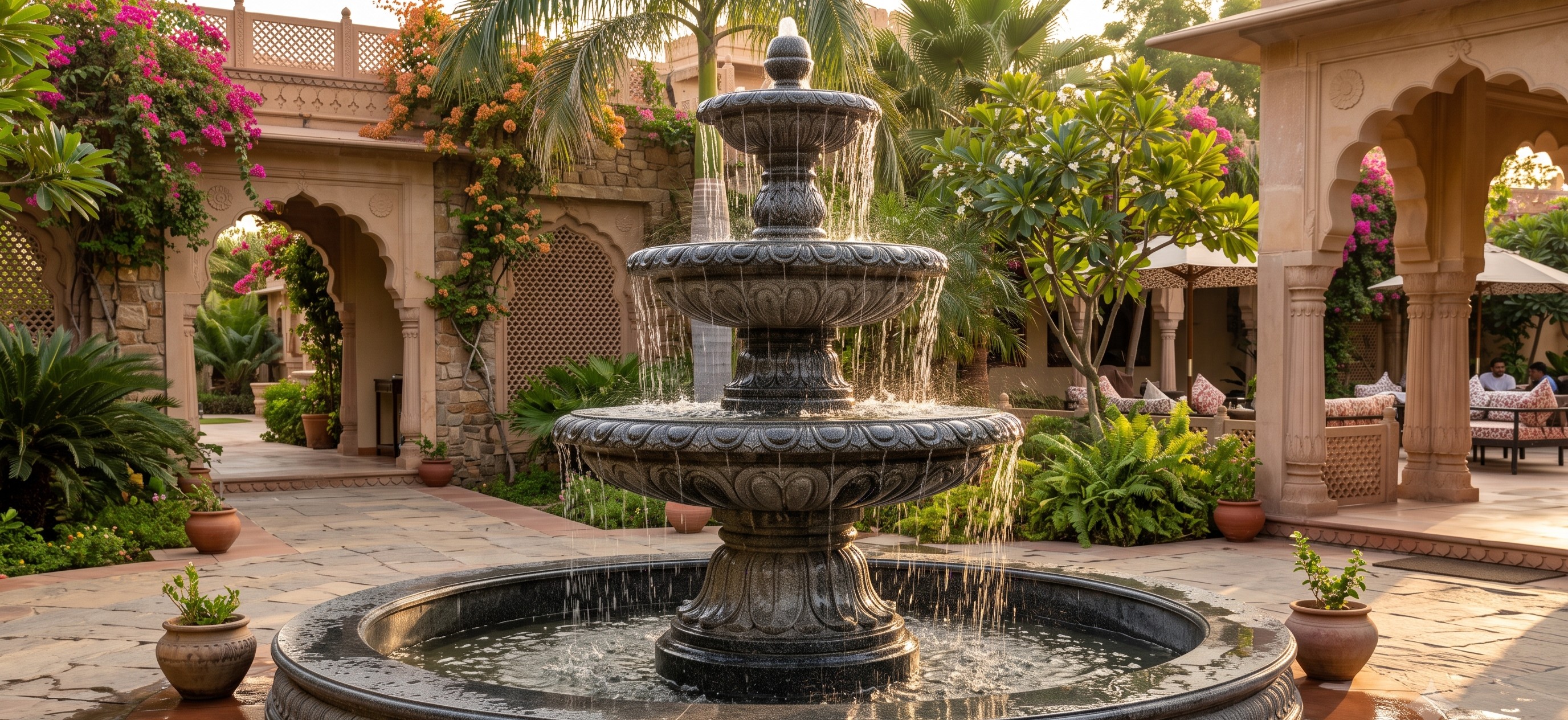 Stone Fountain & Water Features - Lemurian Designers